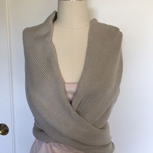 Beige Bolero wrap